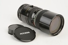Access 70-210mm f3.5 2-Touch Zoom Lens for Canon FD, Caps, Very Clean