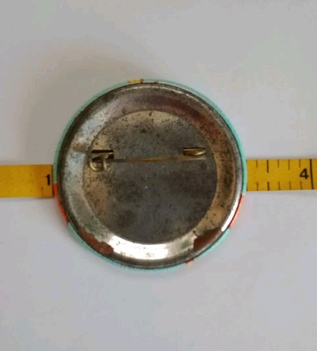 Vintage 1968 LaCross WI Oktoberfest Pin Back Button Memorabilia, 2,25" - Bild 4 von 4