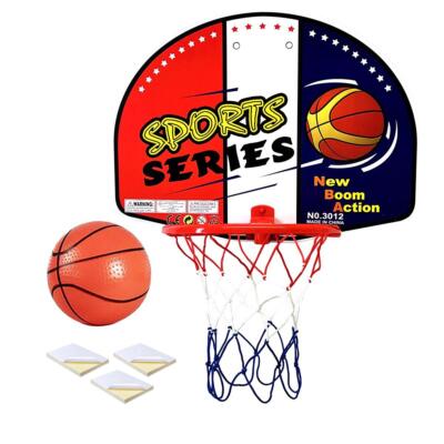 Kinder Basketball Netz Reifen Set Innen Außen Sport Spiel tragbar Wandmontage