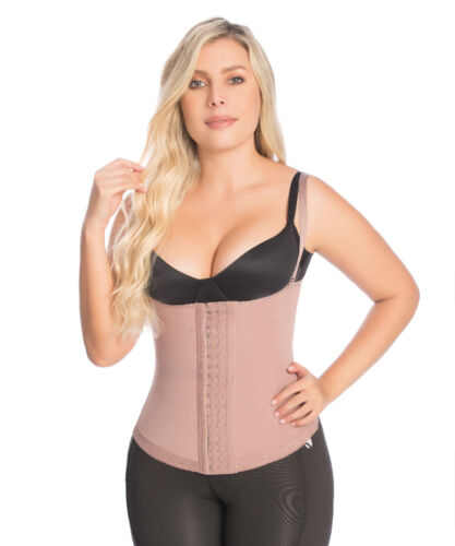 FAJA COLOMBIANA CINTURA GILET CONTROLLO PANCIA CINTURA CINCHER DELIE 09006 - Foto 2 di 15