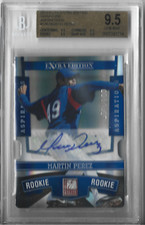 MARTIN PEREZ 2012 ELITE ASPIRATIONS DIE CUT REFRACTOR RC AUTO 071/150 GEM MINT!