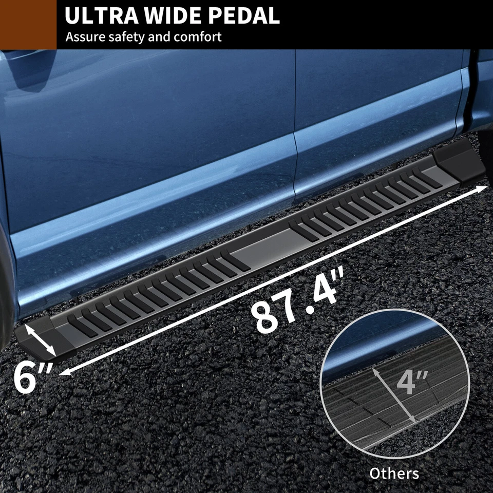 Running Boards for 2009-2018 Dodge Ram 1500 /2019-2024 Ram 1500 Classic Crew Cab Foto 4 de 4