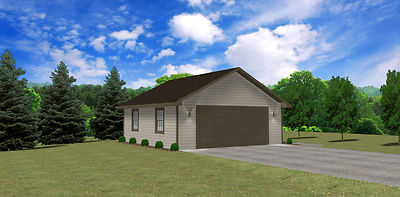 20x24, 24x24, 36x24, 30x30, 32X32 OR ANY OTHER SIZE GARAGE PLANS - PDF ONLY