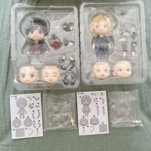 Nendoroid Banana Fish Eiji Okumura Ash Lynx Set Action Figure Used from Japan - Picture 2 of 7