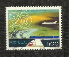 PORTUGAL - 1973 - 25th ANNIVERSARY OF MINISTRY OF COMMUNICATIONS - Used - NG