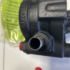 Bomba De Dirección Asistida Cromada Para Chevy/GM Saginaw 1963-1974 - Incluye Llave, Acabado Pulido