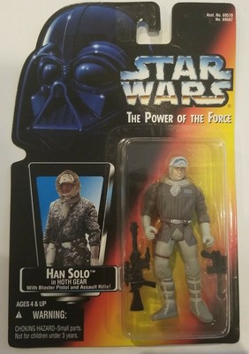 Star Wars "Han Solo in Hoth Gear" Action Figure Kenner New Unopened Star Wars "Han Solo in Hoth Gear" Action Figure Kenner New Unopened