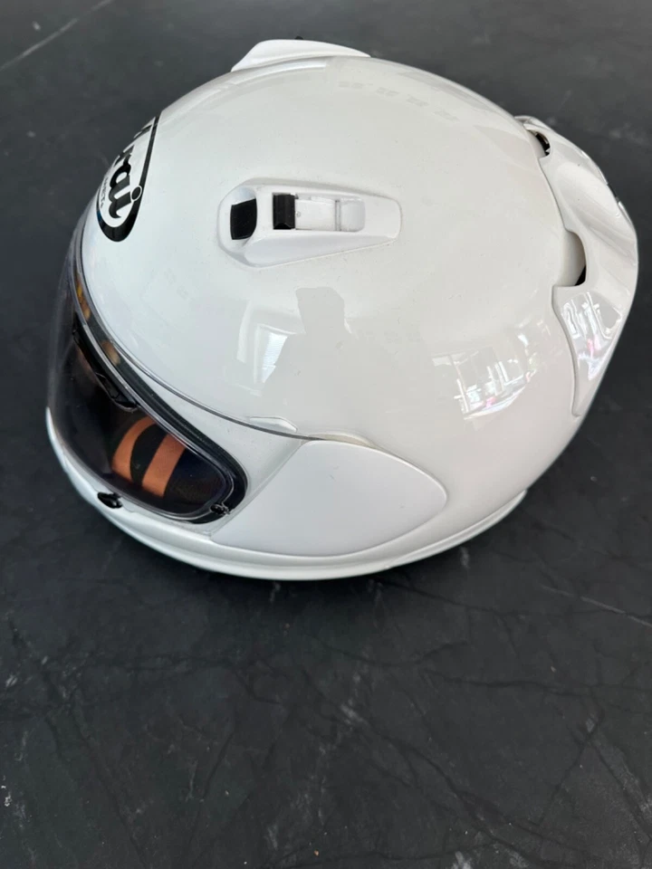 Arai Defiant Blanco Brillo Talla XXS Foto 4 de 4
