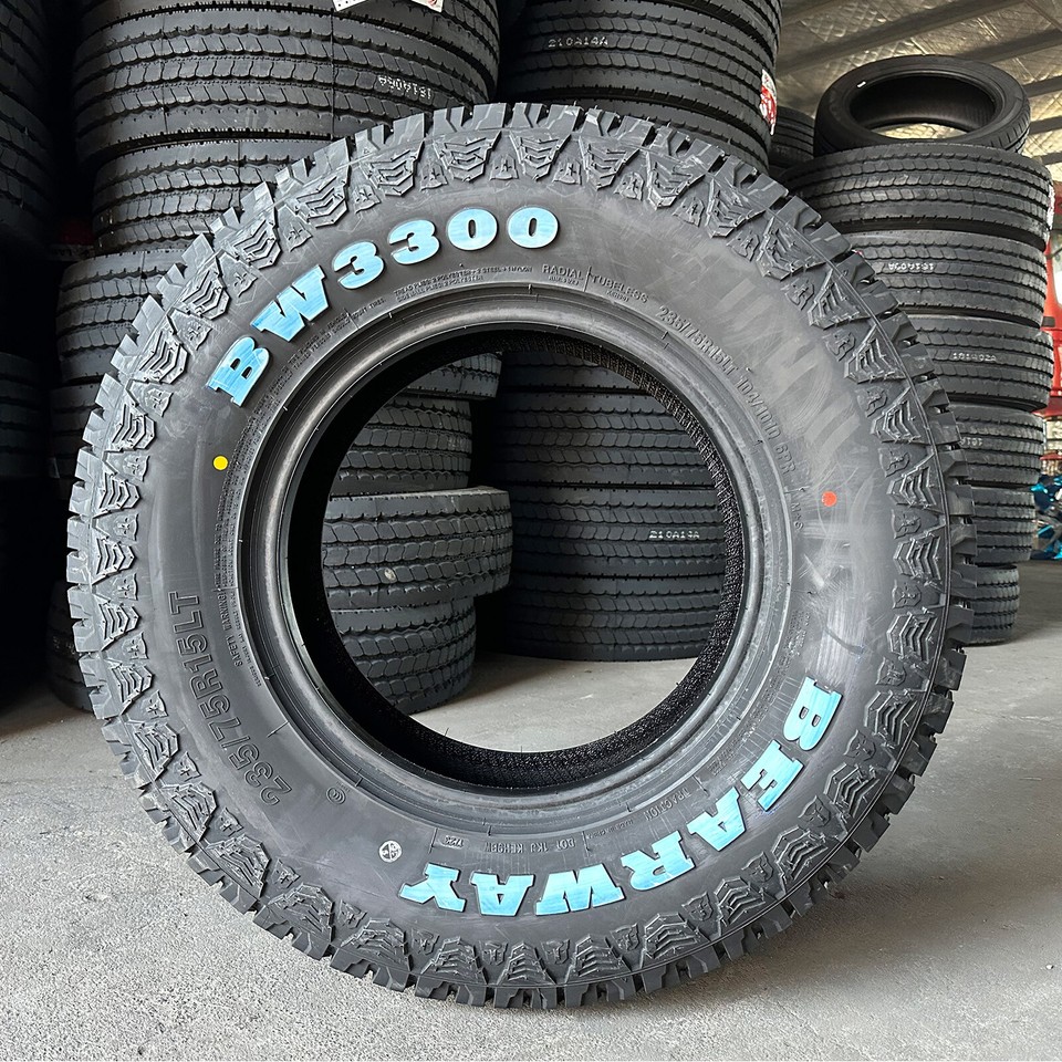 4*Tires BEARWAY LT235/75R15 All Season A/S 6PR Radial Tire A/T White