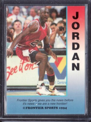 スポーツ選手 MICHAEL JORDAN     THE  LAST  FRONTIER Vintage Michael Jordan SPACE The Final Frontier Poster 90s