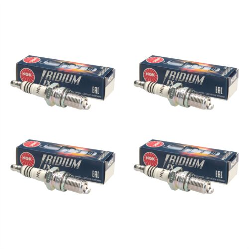 NGK CR7HIX Iridium Spark Plugs Pack of 4 SYM Symply II 50 4T 2012- 2016 - Picture 1 of 1