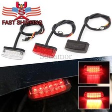 Luz de freno de parada de luz trasera para moto todo terreno eléctrica 12V Mini