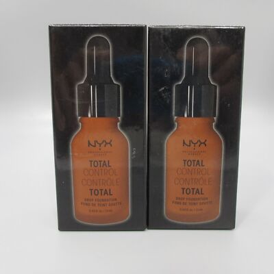 2 NYX Professional Makeup Total Control Drop Foundation TCDF19 Mocha