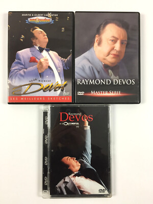 Raymond Devos / Set Set 3 DVDs / Seine besten Sketche + Olympia 99 1999..