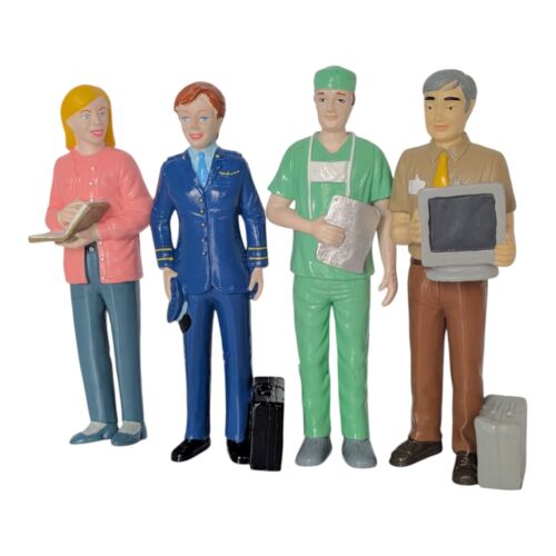 Miniland 27388 Job Profession Figures 4 Piece Set