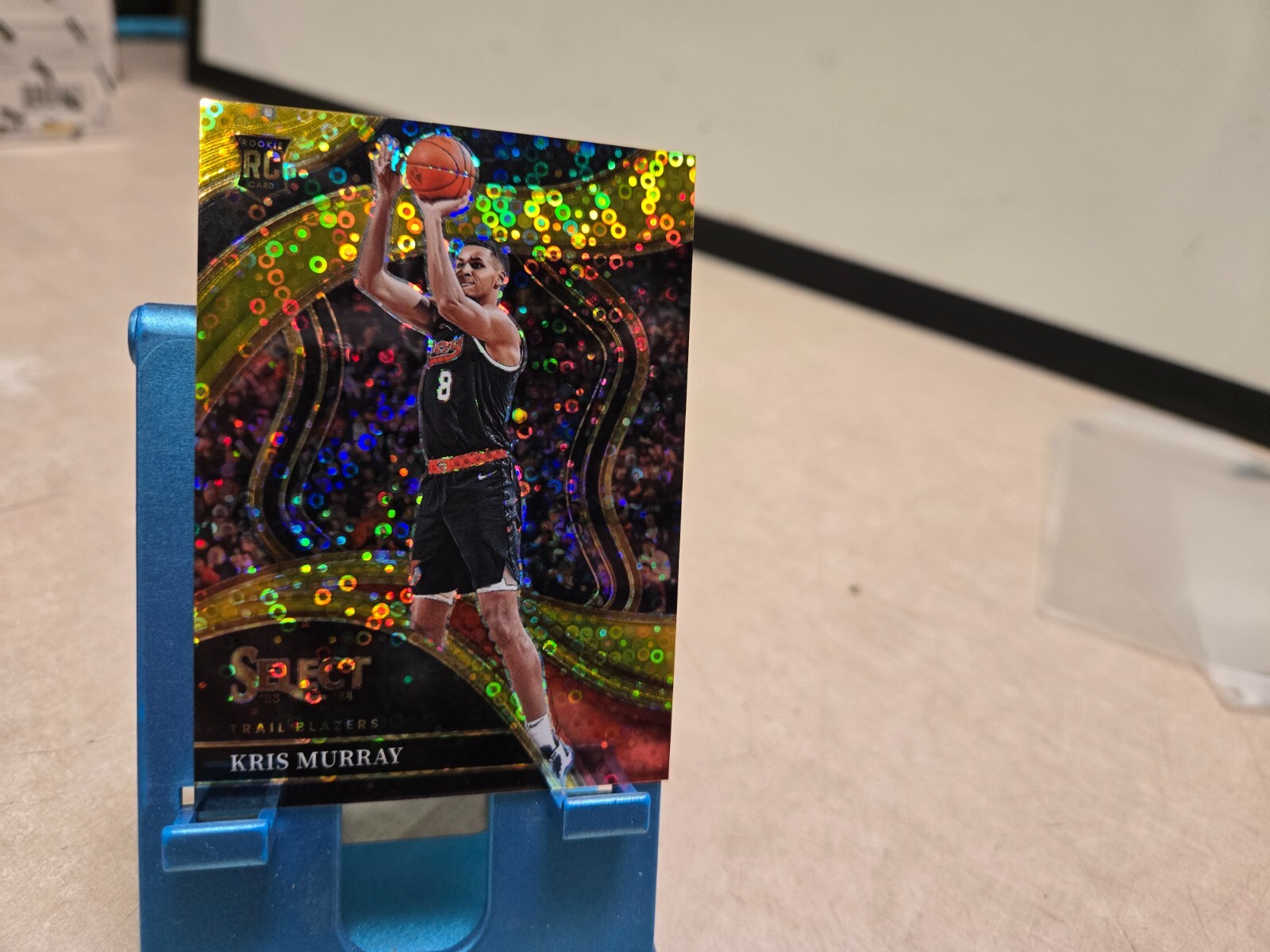 2023 PANINI SELECT KRIS MURRAY GOLD DISCO RC ROOKIE COURTSIDE #/10