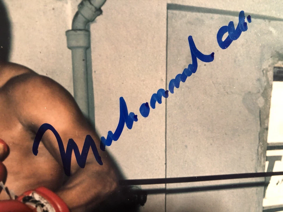Original Autogramm Muhammad Ali mit COA - Bild 3 von 3