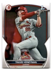 Travis Honeyman 2023 Bowman Draft Baseball #BD-95 St. Louis Cardinals