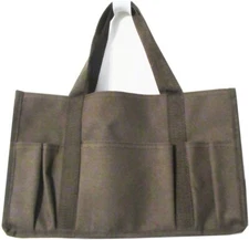 Thirty-one Utility Organizer mini tote handbag keep it caddy in Brown