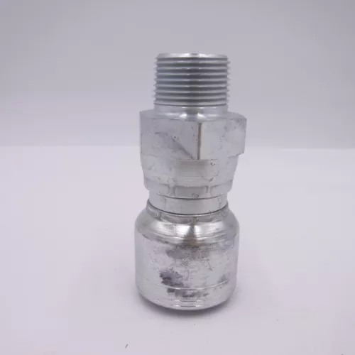 Eaton Aeroquip 1 & 2 Wire TTC Male Pipe Swivel Crimp Fitting 1AA12PS12