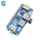 4 Port USB Hub Expansion Board USB to UART For Raspberry Pi Zero / Zero W / 3B+