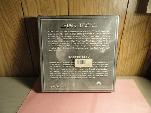 Star Trek Puzzle 1000 Piece Journey To The Undiscovered Country Jigsaw Sealed - Picture 5 of 6