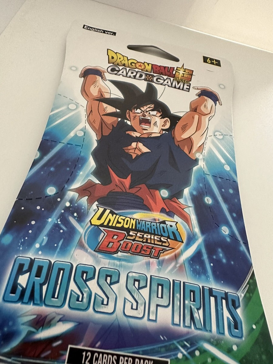 dragon ball super cross spirits booster box Dragonball Super Card Game main image 1