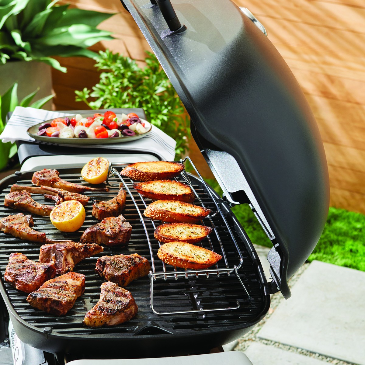 Weber Q and Family Q Warming Rack Suits Latest 3rd Gen BBQ