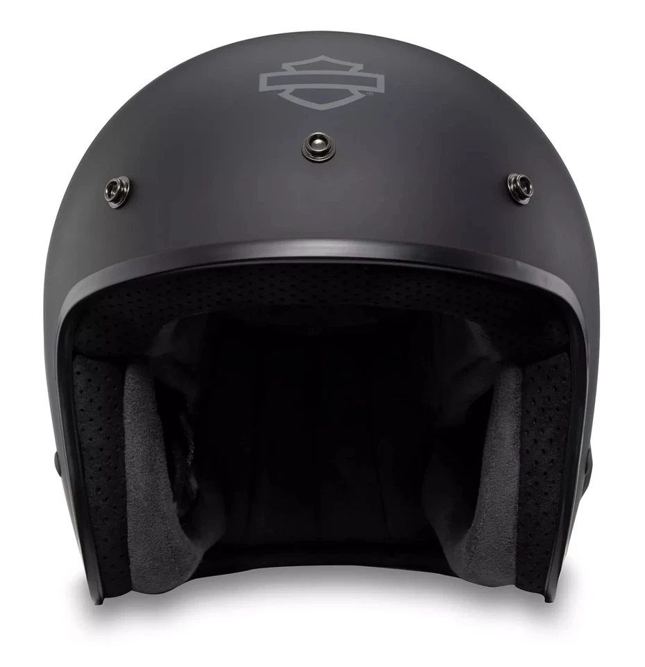 Harley-Davidson Bluetooth Senna Helmet N04 Fury 3/4 Matte Black 98009-23EX - Image 2 of 4