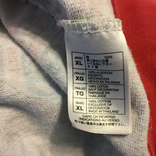 Disneys Characters Parade Hoodie Full Zip Youth Girls XL Hoodie Vtg Distressed - Picture 7 of 7