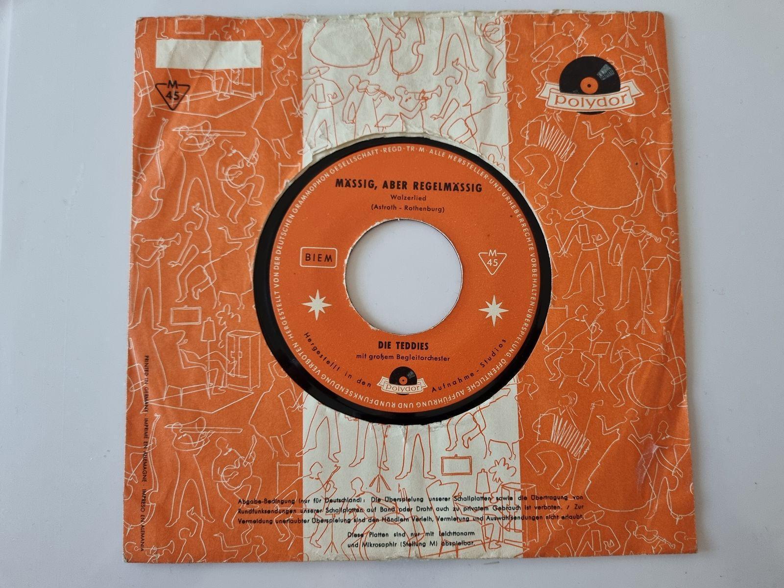 7"" Single Die Teddies - Mässig, aber regelmässig Vinyl Germany