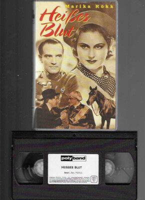 Marika Rökk  Hans Stüwe   Heißes Blut    Klassiker   VHS Rarität