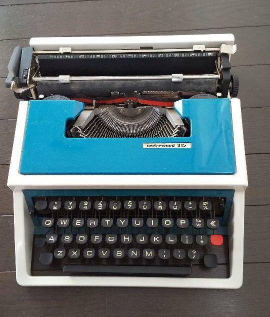 underwood 315　タイプライター　レトロ underwood 315 antique typewriter Showa retro antique