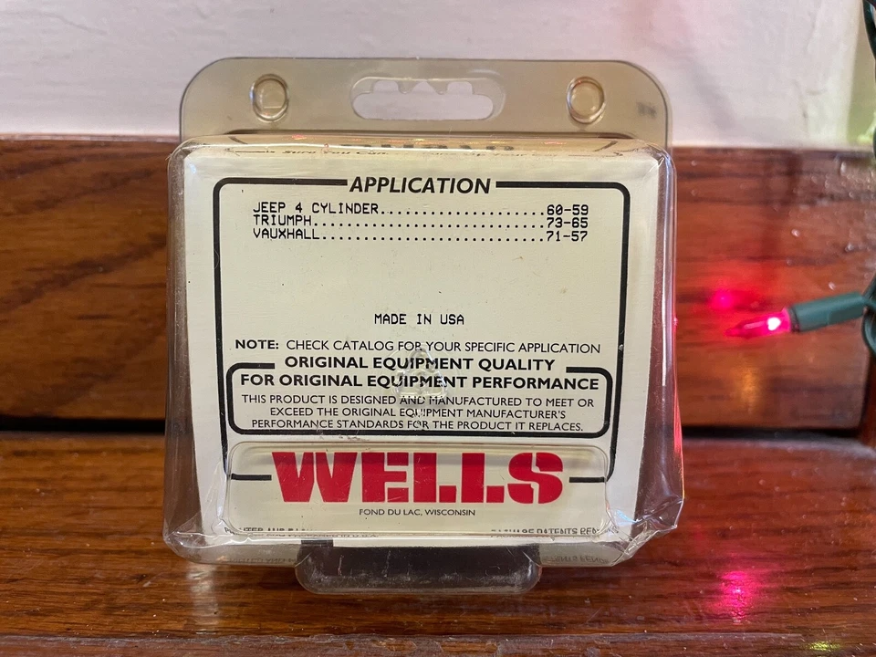 Wells - DR970 - 4 cilindros - Jeep, Triumph, Vauxhall - Tapa de distribuidor Foto 3 de 4