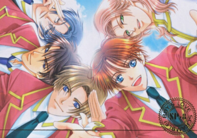 Gakuen Heaven BL Yaoi Game Trading Card Set 1 SP-8 - Main Characters