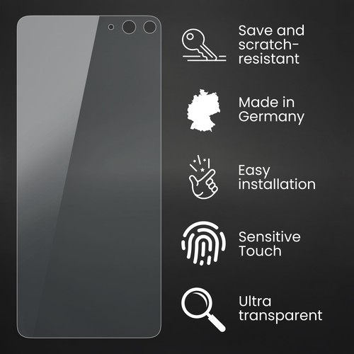 Bruni 2x Protective Film for Amazon Fire Phone Screen Protector - Picture 3 of 8