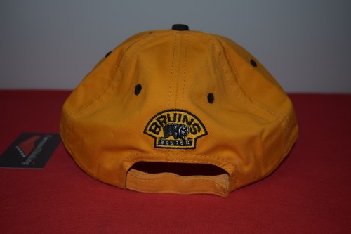 NHL New Era Boston Bruins Velcroback Hockey Hat 9Forty OLDER STYLE not AHL - Picture 4 of 9