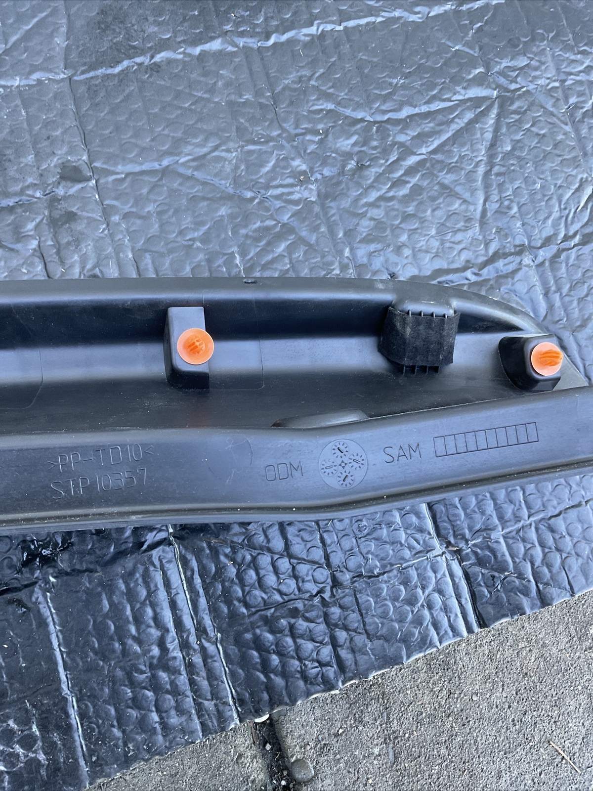 2014-2017 MASERATI GHIBLI S Q4 REAR TRUNK LOCK LATCH SILL SCUFF PLATE COVER OEM