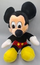 Mickey Mouse Plush Doll 9" Vintage CLASSIC Walt Disney Disneyland