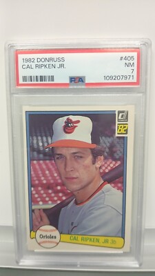1982 DONRUSS #405 CAL RIPKEN JR. ROOKIE RC PSA 7 | eBay