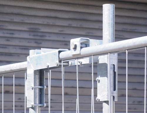 Schiebetor-Nachrüstsatz für Bauzaun/ Mobilzaun - Bild 10 von 16