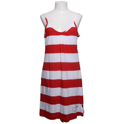 Sebago, Kleid, Größe: L, SKW2513, Rot/Weiß, Baumwolle, Streifen, Damen #NZq