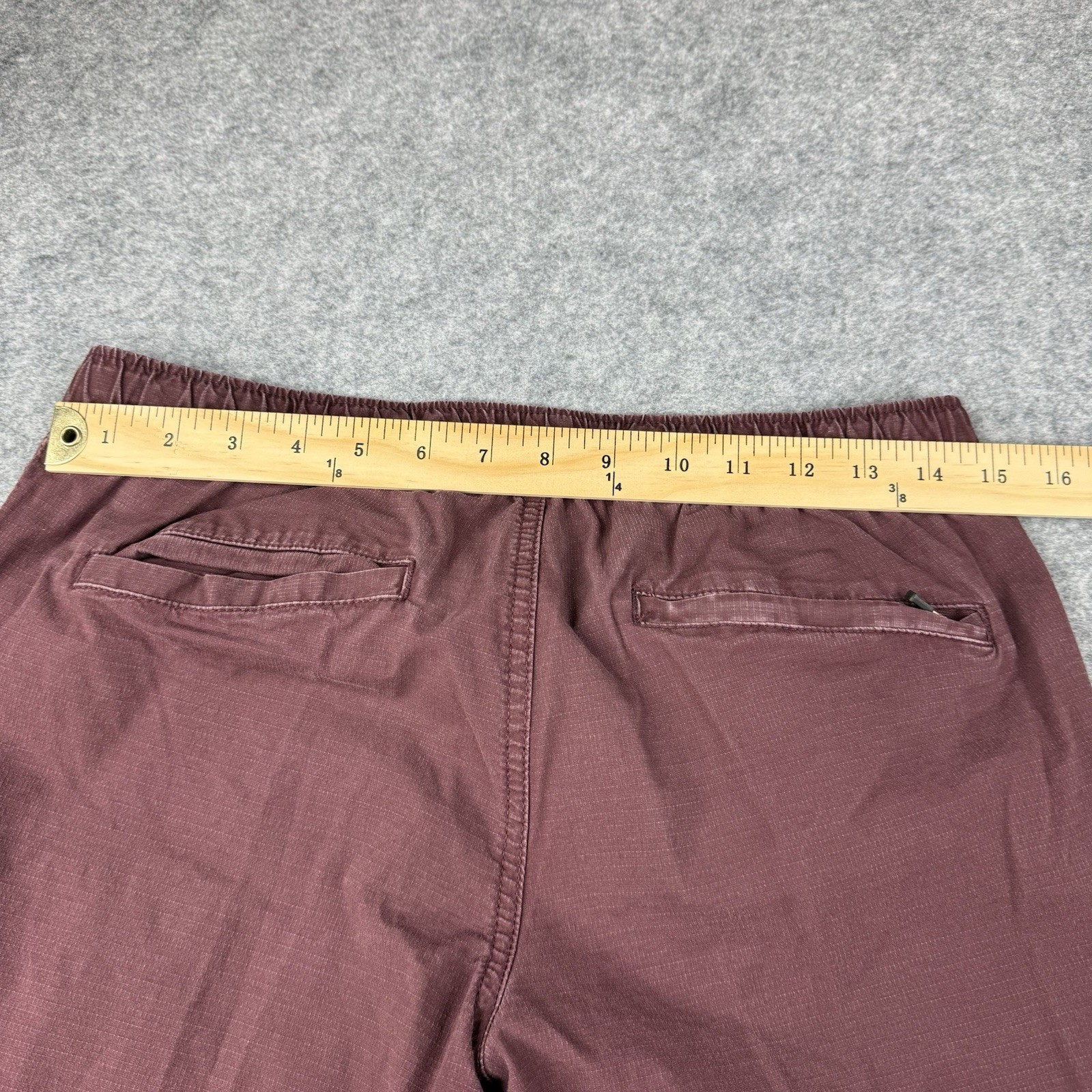 BYLT Weekender Red Maroon Drawstring Elastic Carg… - image 12