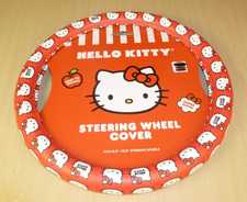 Authentic Hello Kitty Steering Wheel Cover Bdk Red Gift