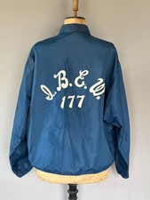 Rompevientos LG 70s True Vintage Coach Russell Athletic IBEW 177 Union Workwear