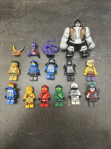 LEGO NINJAGO mini-figure lot (READ CONDITION)