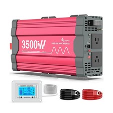 3500 Watt Pure Sine Power Inverter 12V to 110V 120V Converter for Hom...