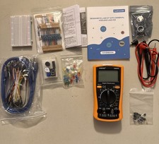 Beginner's Lab Starter Kit w/REV3 Multimeter MISSING Arduino Uno R3 Board