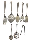 8 pc Fairfax Durgin-Gorham Sterling Silver Flatware No Mono 253 Grams Not scrap
