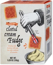 Trader Joe's 5.29 oz. CLOTTED CREAM FUDGE Bite Size Treat Seasonal * BB 8/2026 *